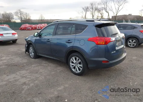 2014 Toyota Rav4 Limited из США, поврежденный, VIN 2T3DFREVXEW226302